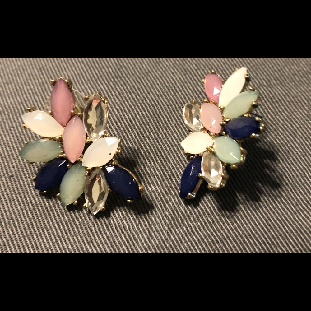Statement earrings. Like new-worn twice only!